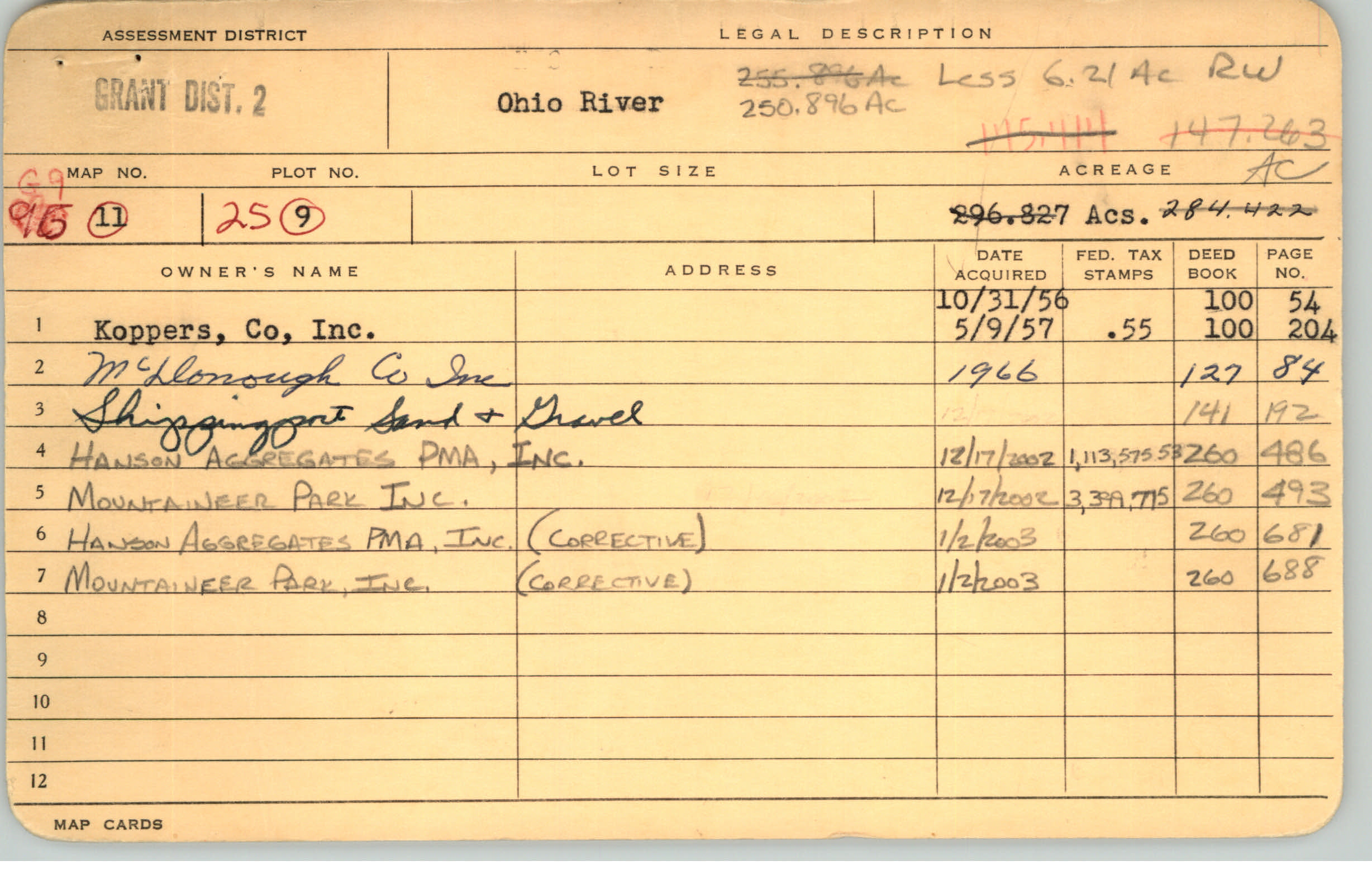 Map Card Viewer Hancock County Assessor